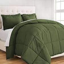 Egyptian Cotton Pinch-Pleat Comforter Set, 4 Pieces