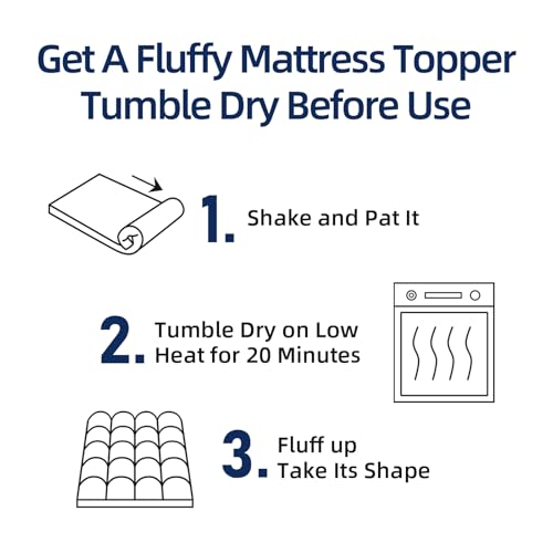 Extra-Thick Cooling Quilted Pillow-Top Mattress Topper