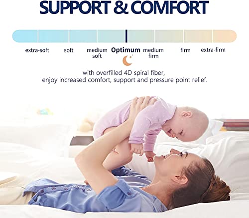 Extra-Thick Cooling Quilted Pillow-Top Mattress Topper