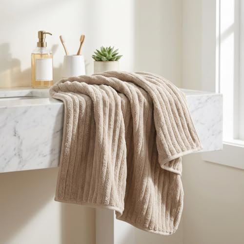 Oversized Quick-Dry Bath Sheet, 40 x 80 Inches