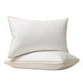 Cotton-Shell Down-Alternative Neck Support Pillow