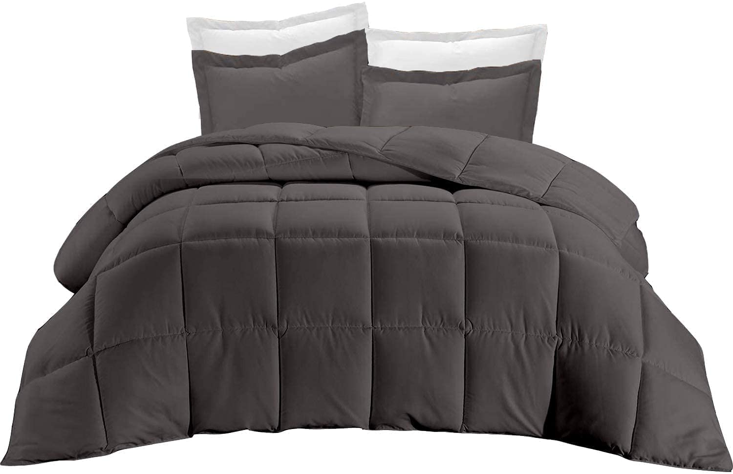 Egyptian Cotton Pinch-Pleat Comforter Set, 4 Pieces