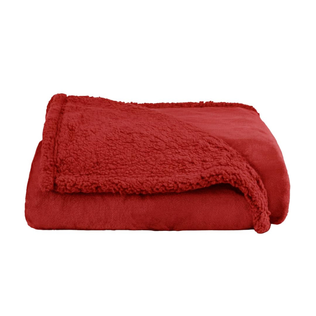 Layered Blankets The Accent - Waterproof, Double Sided Luxury Blanket - Bed, Sofa, Couch - Machine Washable, Comfy - Sherpa and Fleece, Protect The Bed