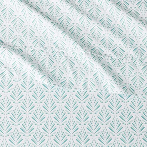 Amazon Basics Lightweight Super Soft Easy Care Microfiber 4-Piece Bed Sheet Set with 14-Inch Deep Pocket