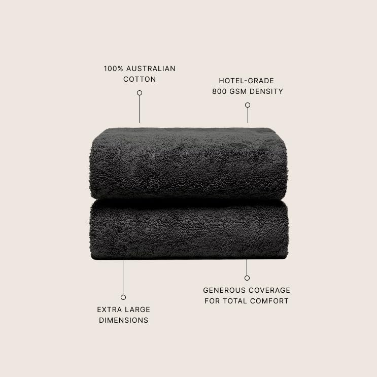Ultra-Plush Australian Cotton Bathroom Towels