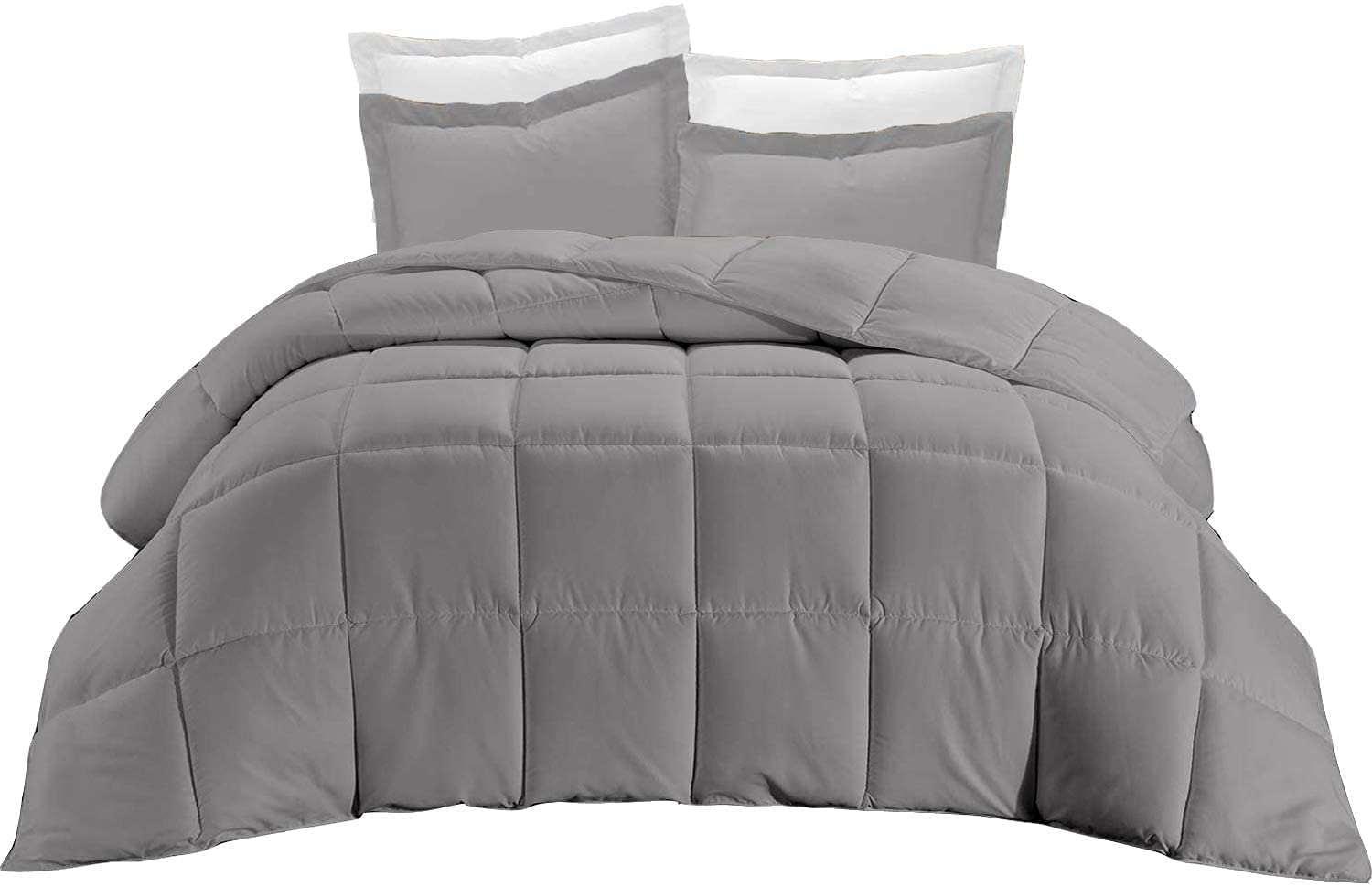 Egyptian Cotton Pinch-Pleat Comforter Set, 4 Pieces