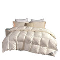 UOHLCX HBJWOV White Duck Down Quilt Down Fluffy Cozy Four Seasons Duvet Brocade Warm Queen King Quilted Comforters