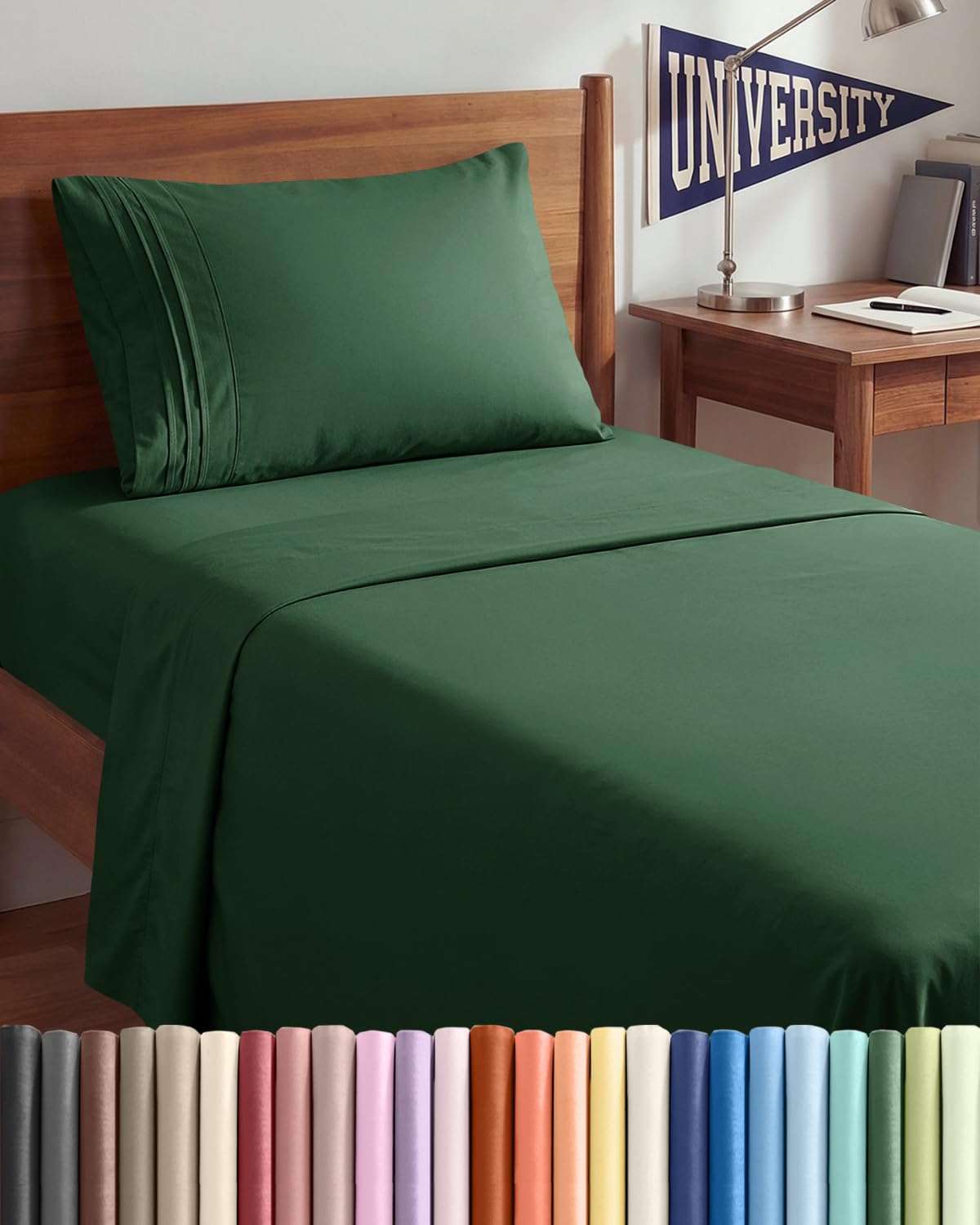 Ultra-Soft Cooling Deep-Pocket Sheet Set, 4 Pieces