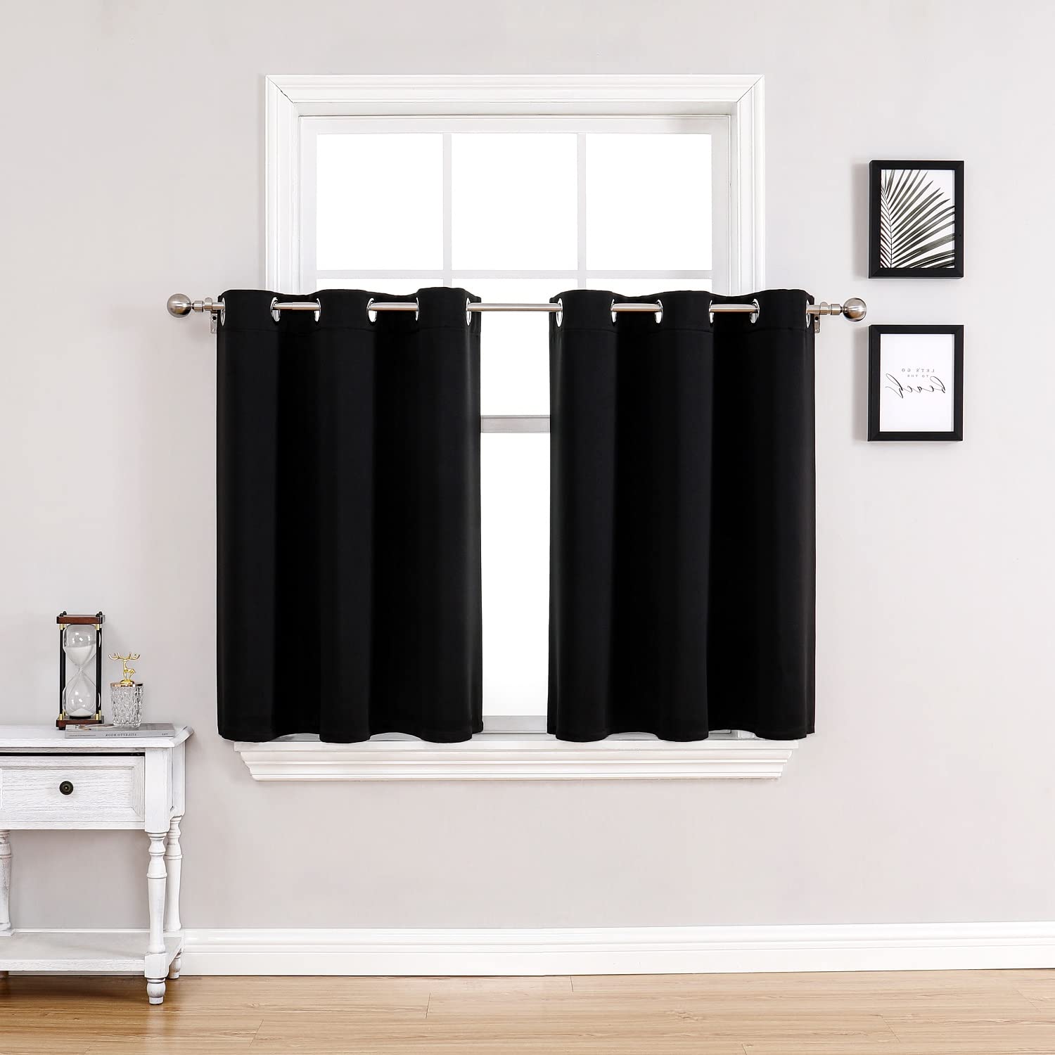 Thermal Insulated Grommet Blackout Curtain Pair