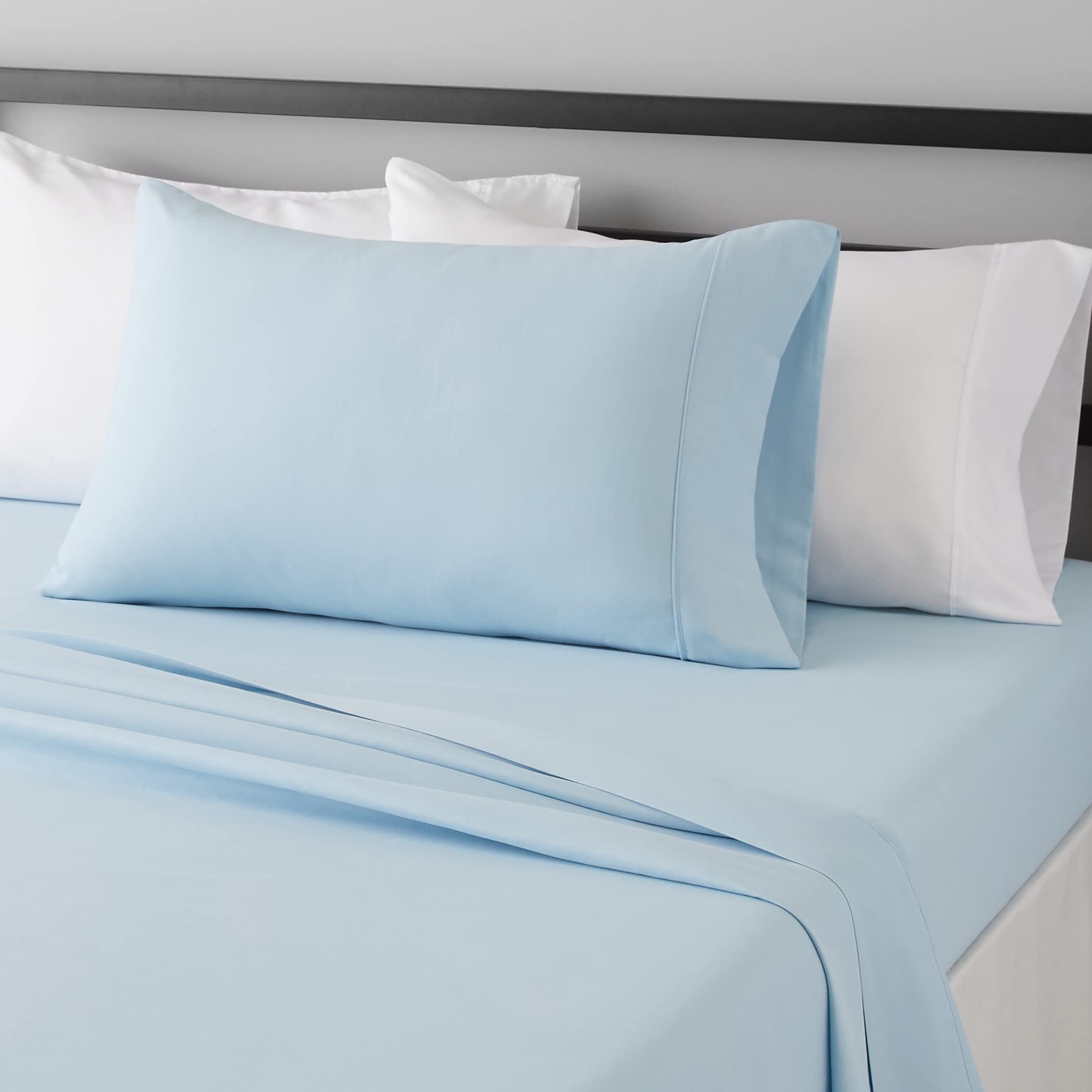 Soft Microfiber Deep-Pocket Bed Sheet Set, 4 Pieces