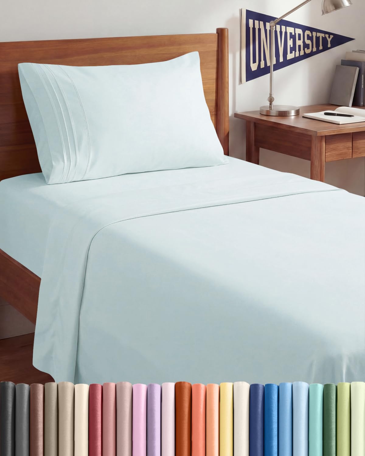 Ultra-Soft Cooling Deep-Pocket Sheet Set, 4 Pieces