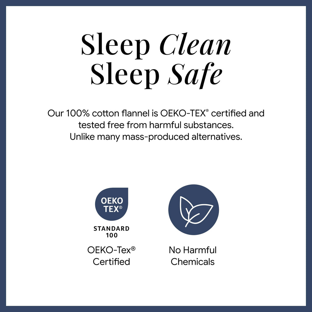 Tribeca Living Triple Brushed Soft Cotton Flannel Bed Sheets, 170-GSM Weight Extra Deep Pocket Flannel Sheets Queen Size Set in Solid Dark Blue Color