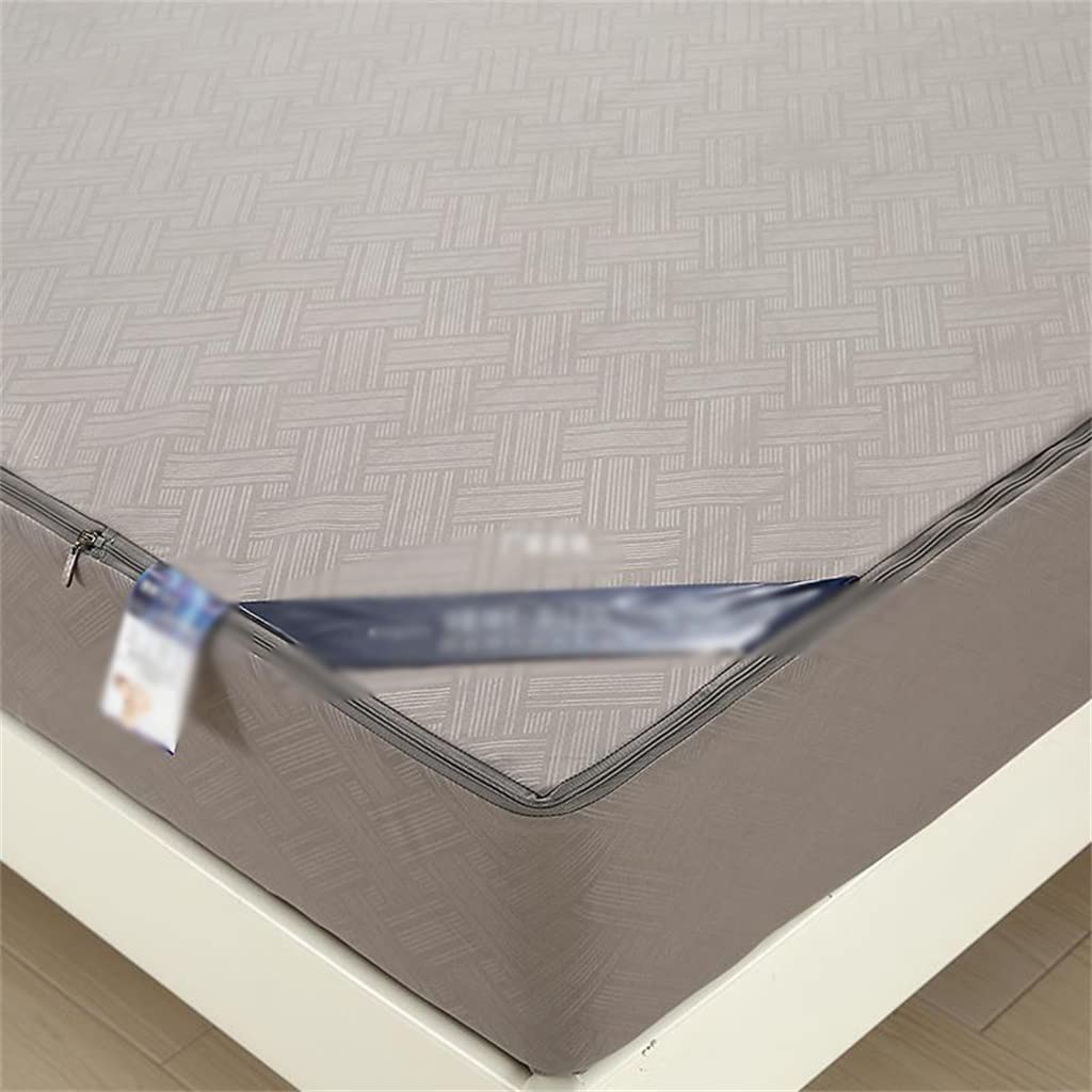 Zippered Latex Mattress Protector and Pillowcase Set