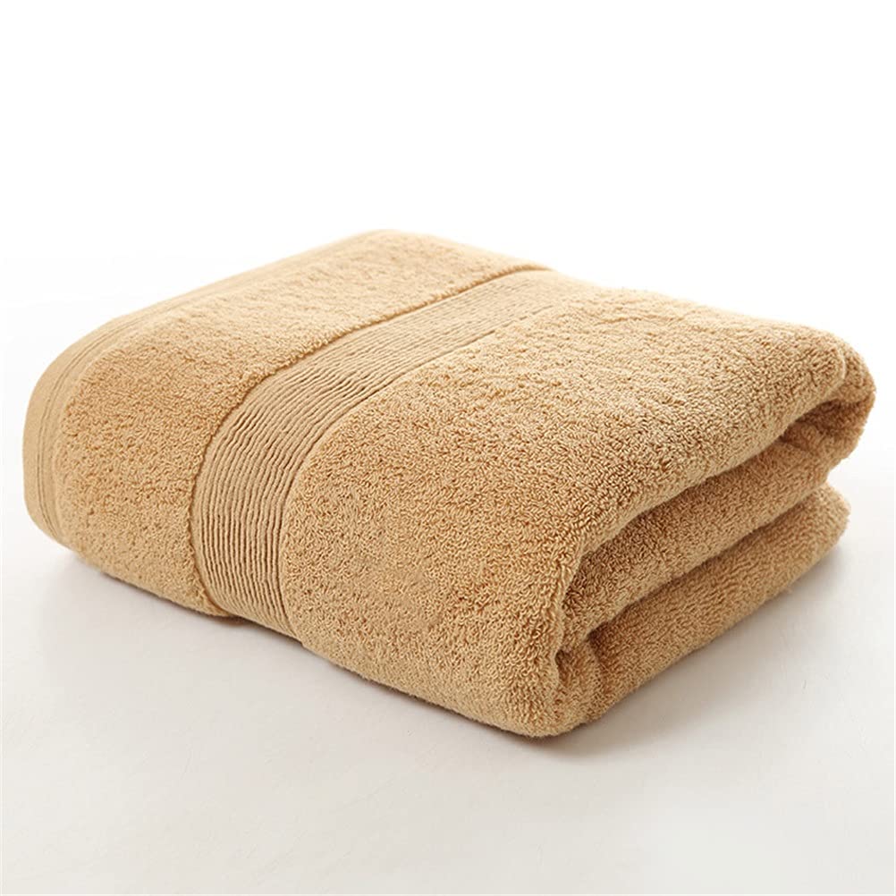 Large Thick Solid-Color Bath and Shower Towel