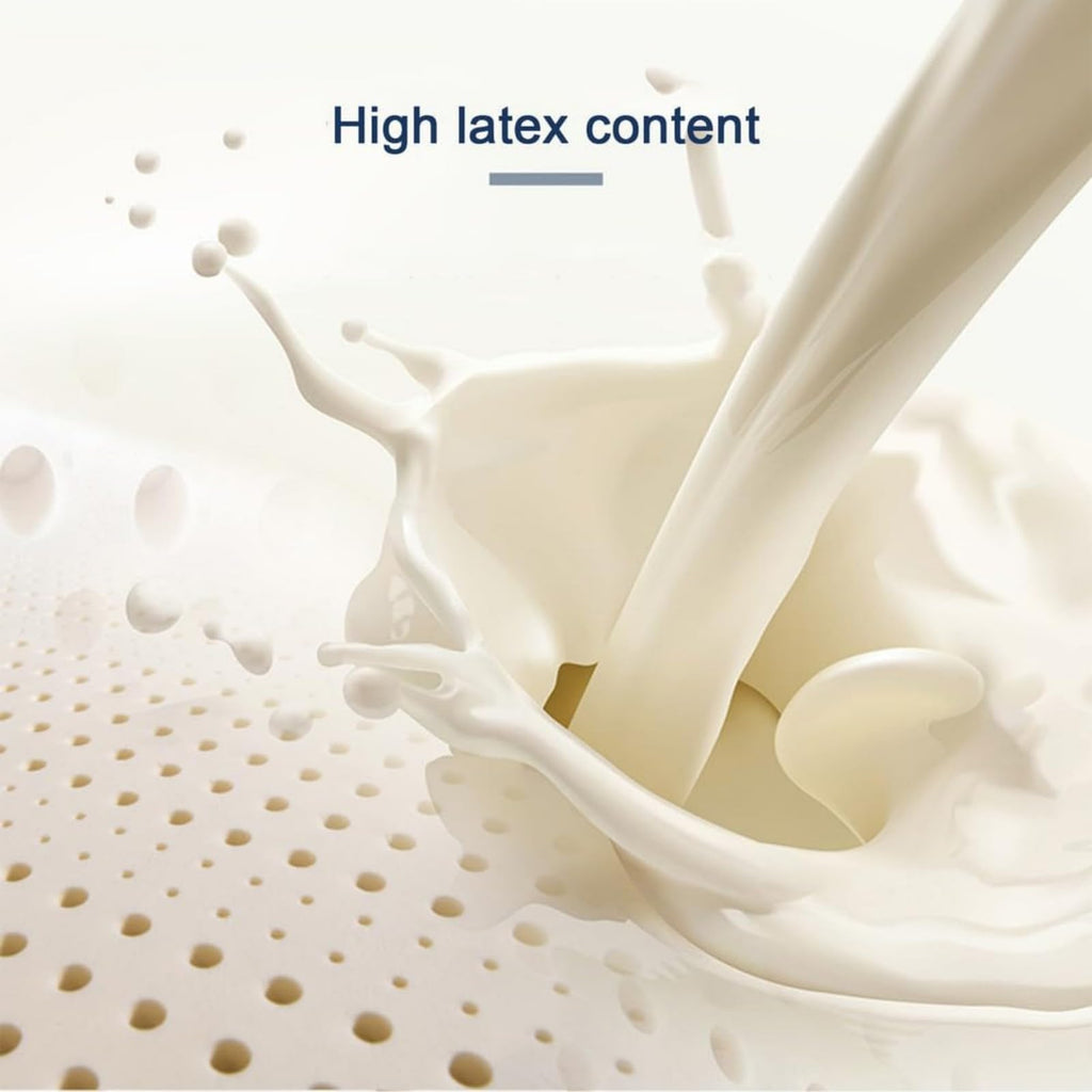 Breathable Natural Latex Pressure-Relief Topper