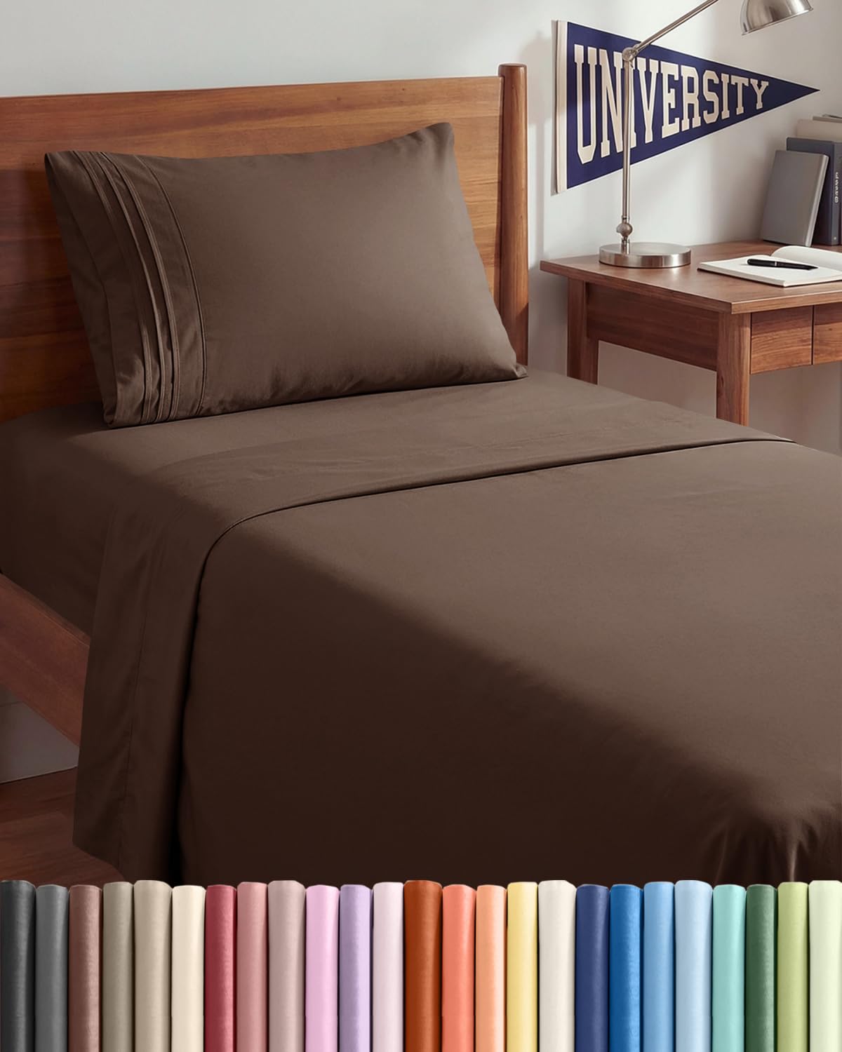 Ultra-Soft Cooling Deep-Pocket Sheet Set, 4 Pieces