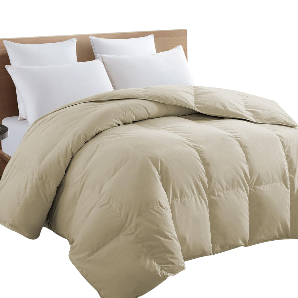 TEXARTIST Comforter Soft Quilted Down Alternative Duvet Insert with Corner Tabs, All Season, 4D Spiral Fiber, Machine Washable