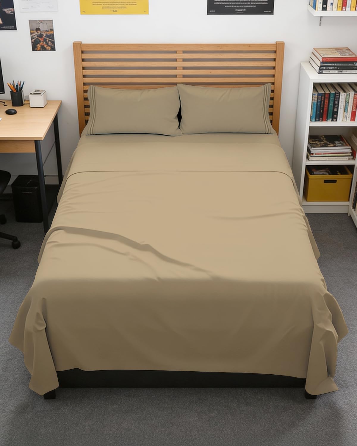 Ultra-Soft Cooling Deep-Pocket Sheet Set, 4 Pieces