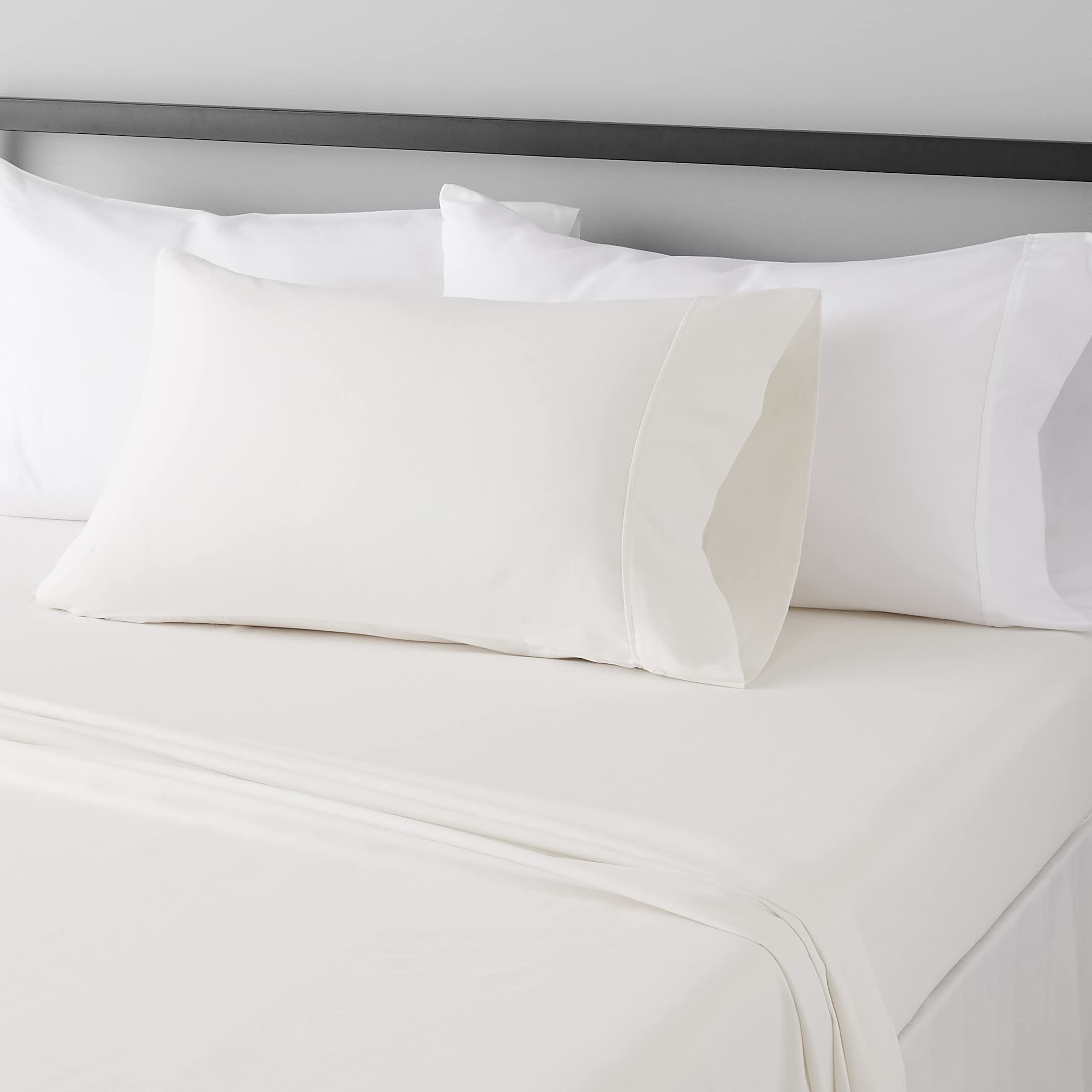 Soft Microfiber Deep-Pocket Bed Sheet Set, 4 Pieces