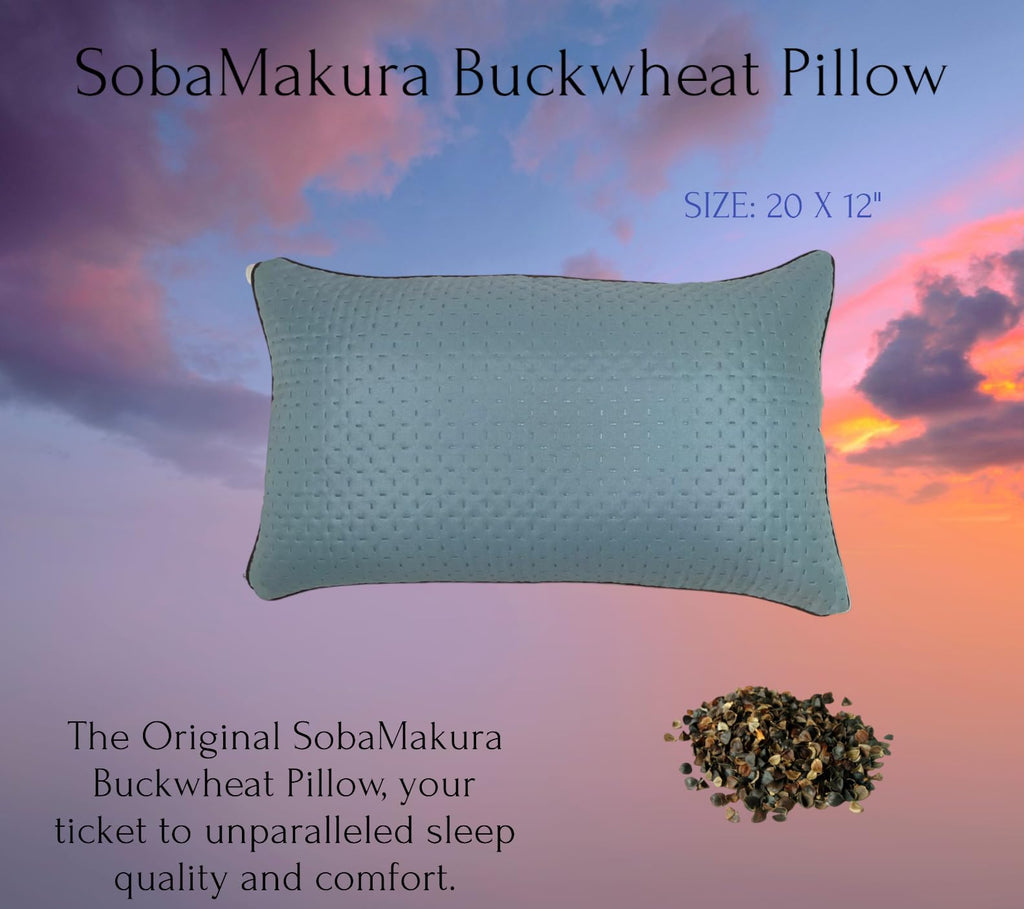 Traditional SobaMakura Buckwheat Sleeping Pillow