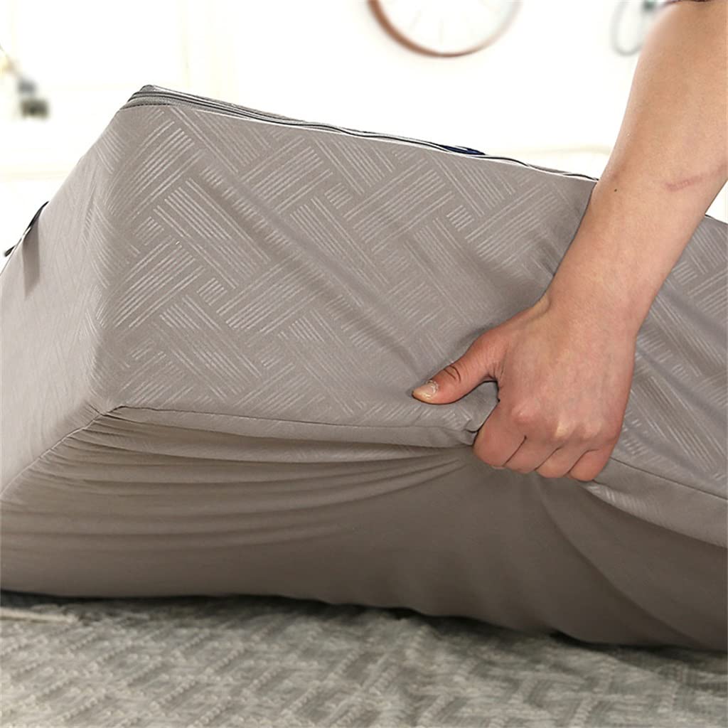 Zippered Latex Mattress Protector and Pillowcase Set