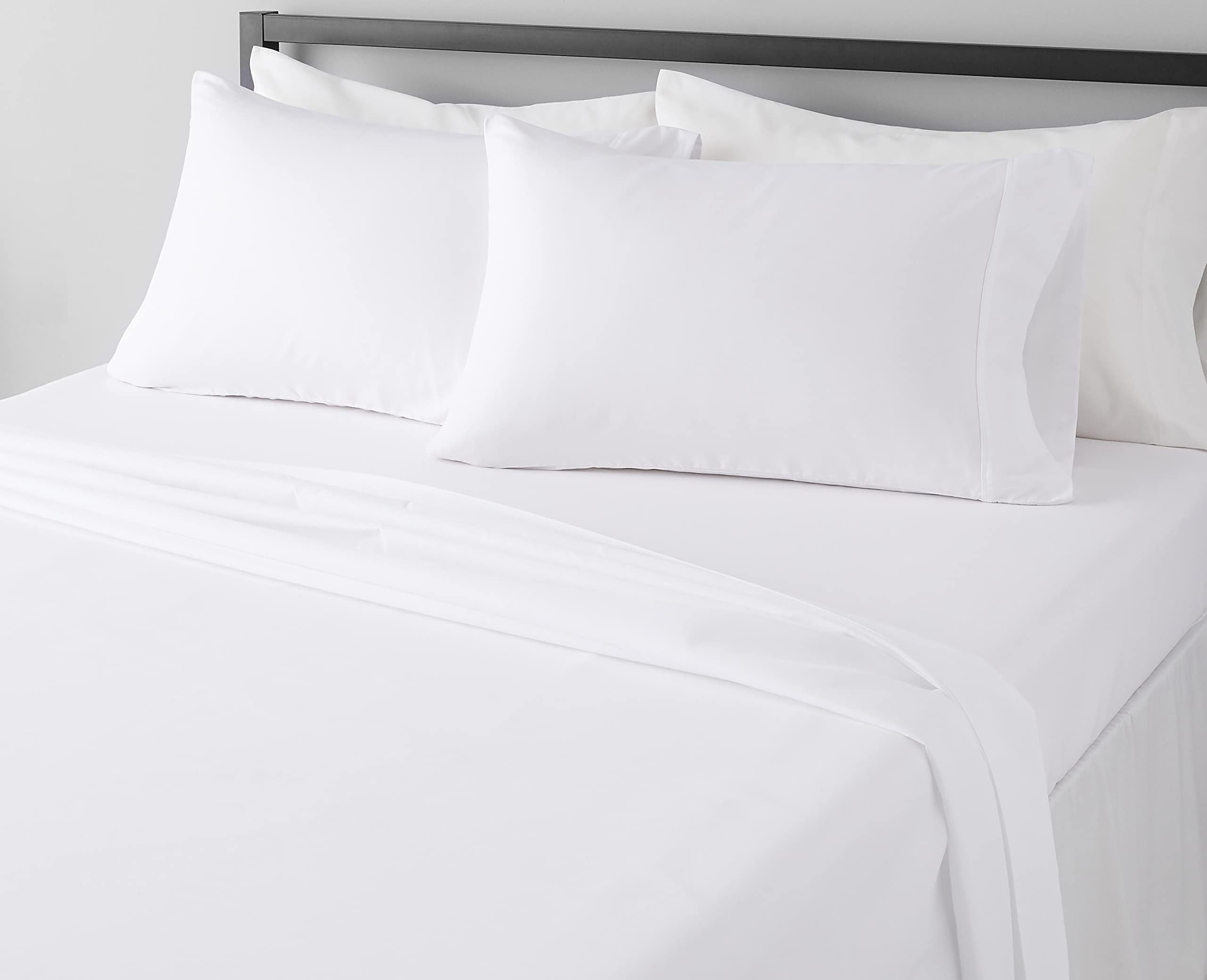Soft Microfiber Deep-Pocket Bed Sheet Set, 4 Pieces
