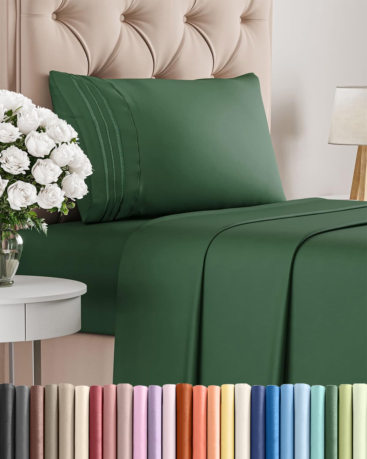Ultra-Soft Cooling Deep-Pocket Sheet Set, 4 Pieces