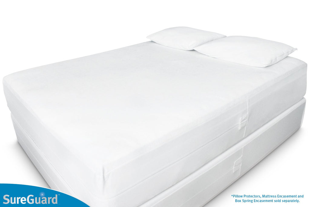 Waterproof Hypoallergenic Pillow Encasements, Pair
