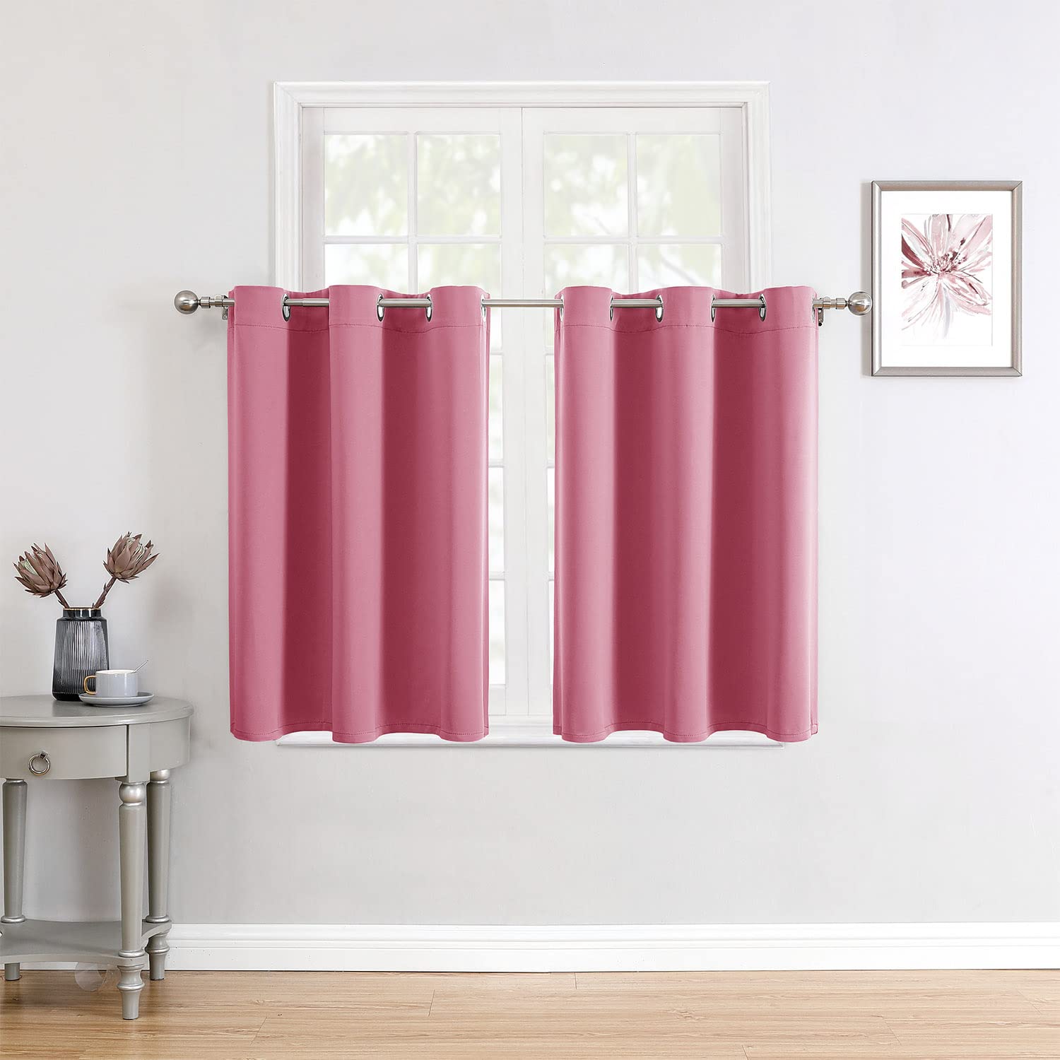 Thermal Insulated Grommet Blackout Curtain Pair