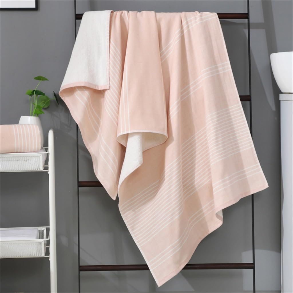 Soft Gauze Cotton Bath Towel Set for Adults and Kids