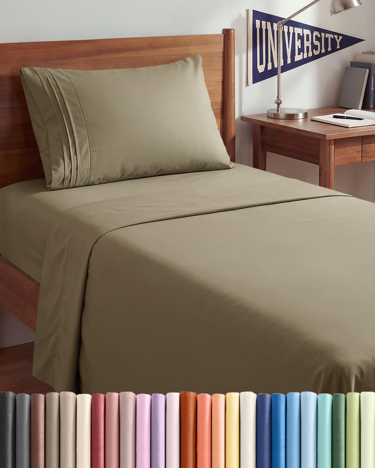 Ultra-Soft Cooling Deep-Pocket Sheet Set, 4 Pieces