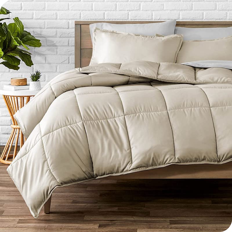Egyptian Cotton Pinch-Pleat Comforter Set, 4 Pieces