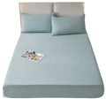 Breathable Cotton Waffle Mattress Protector Pad