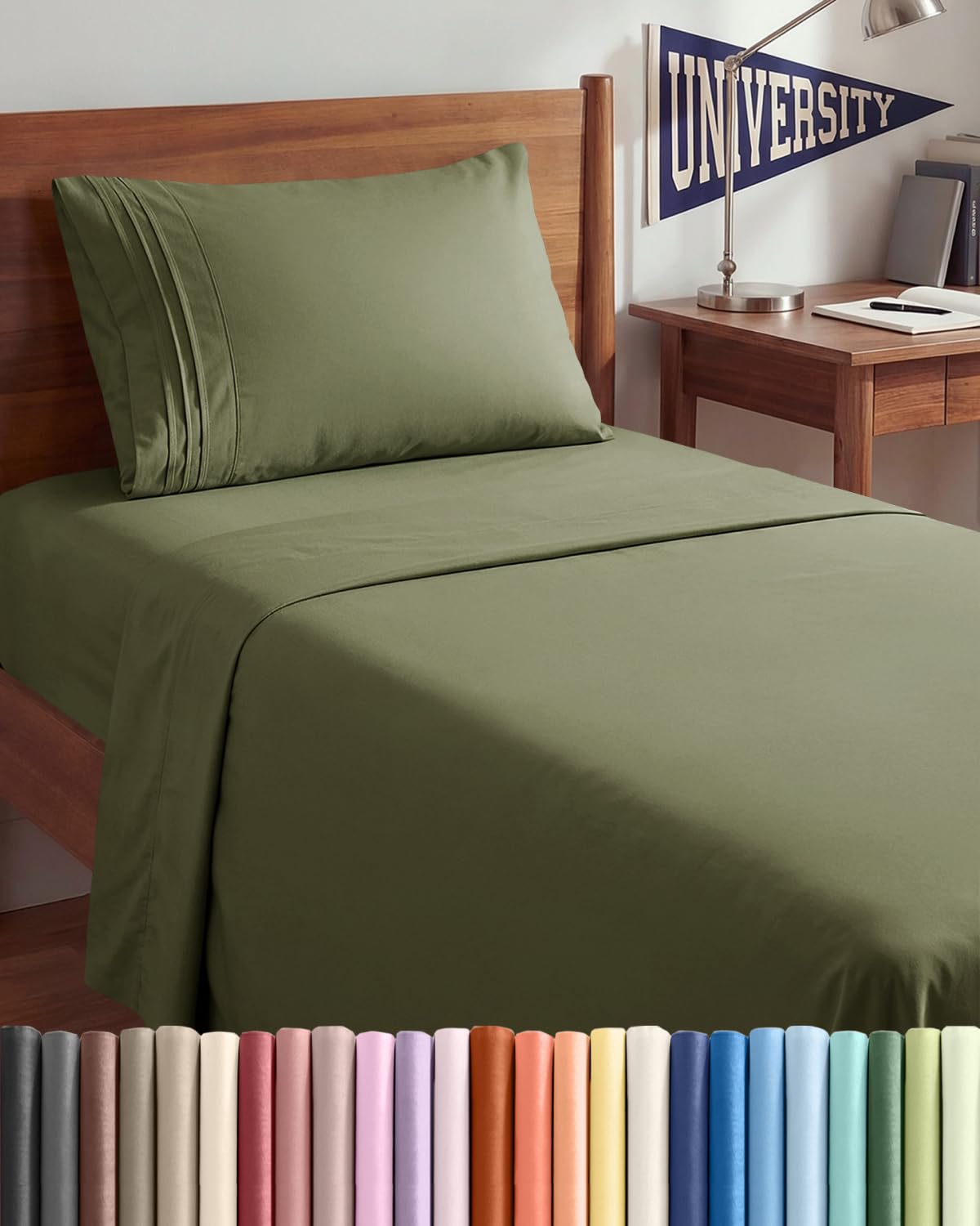 Ultra-Soft Cooling Deep-Pocket Sheet Set, 4 Pieces