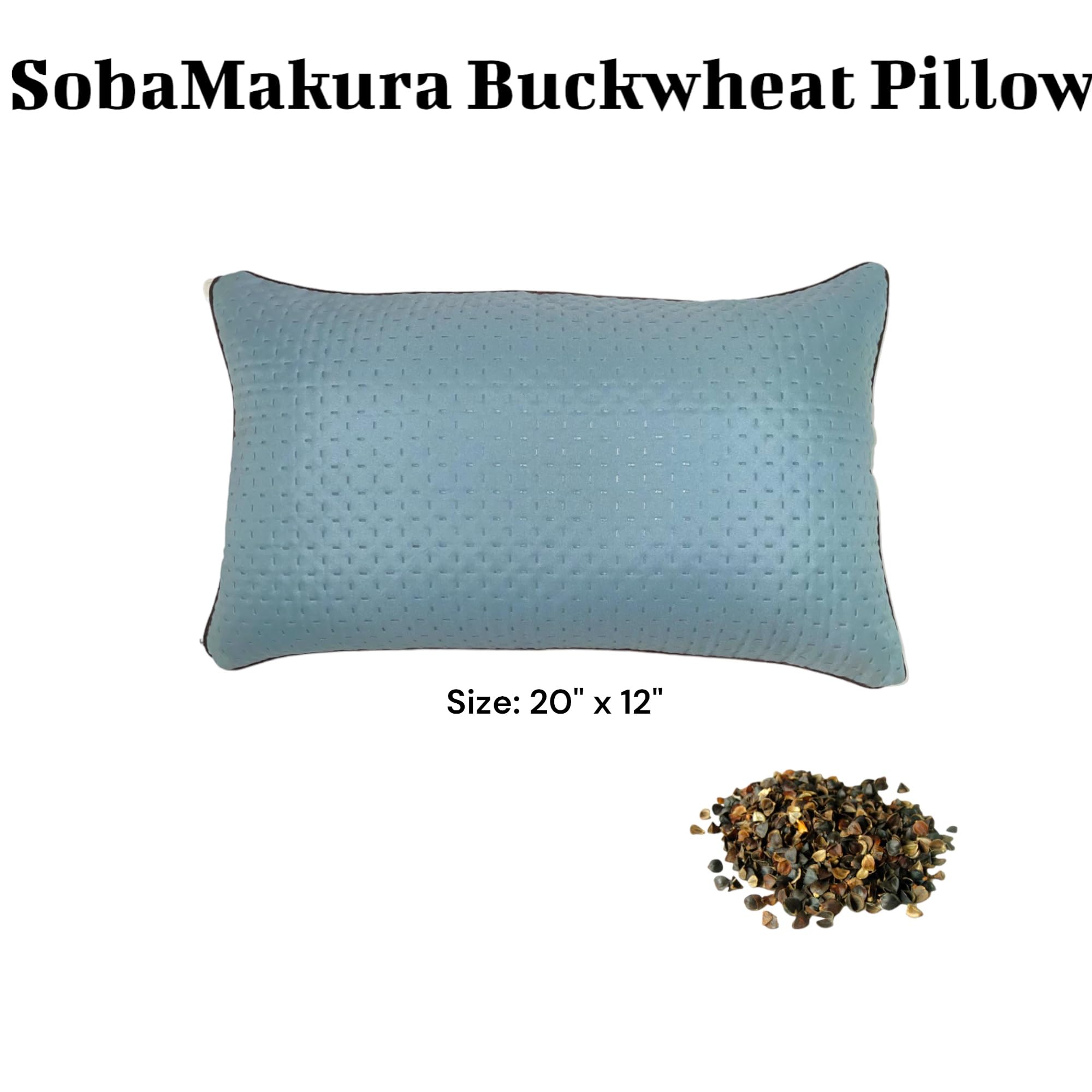 Traditional SobaMakura Buckwheat Sleeping Pillow