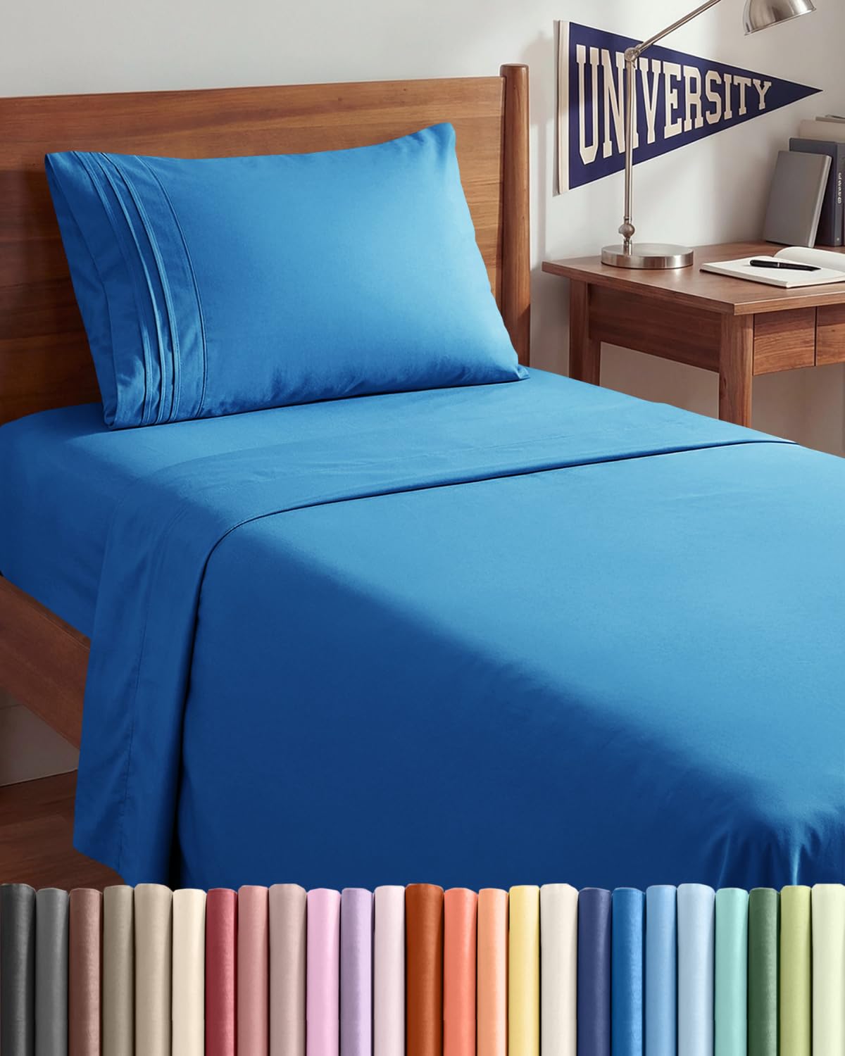 Ultra-Soft Cooling Deep-Pocket Sheet Set, 4 Pieces