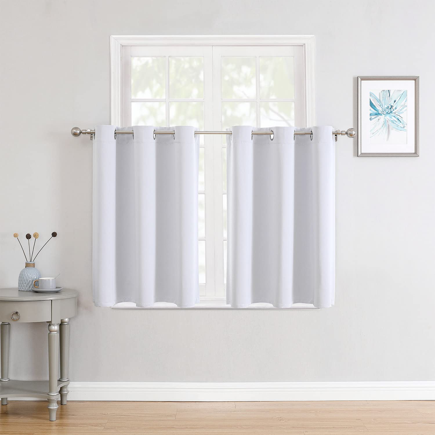Thermal Insulated Grommet Blackout Curtain Pair