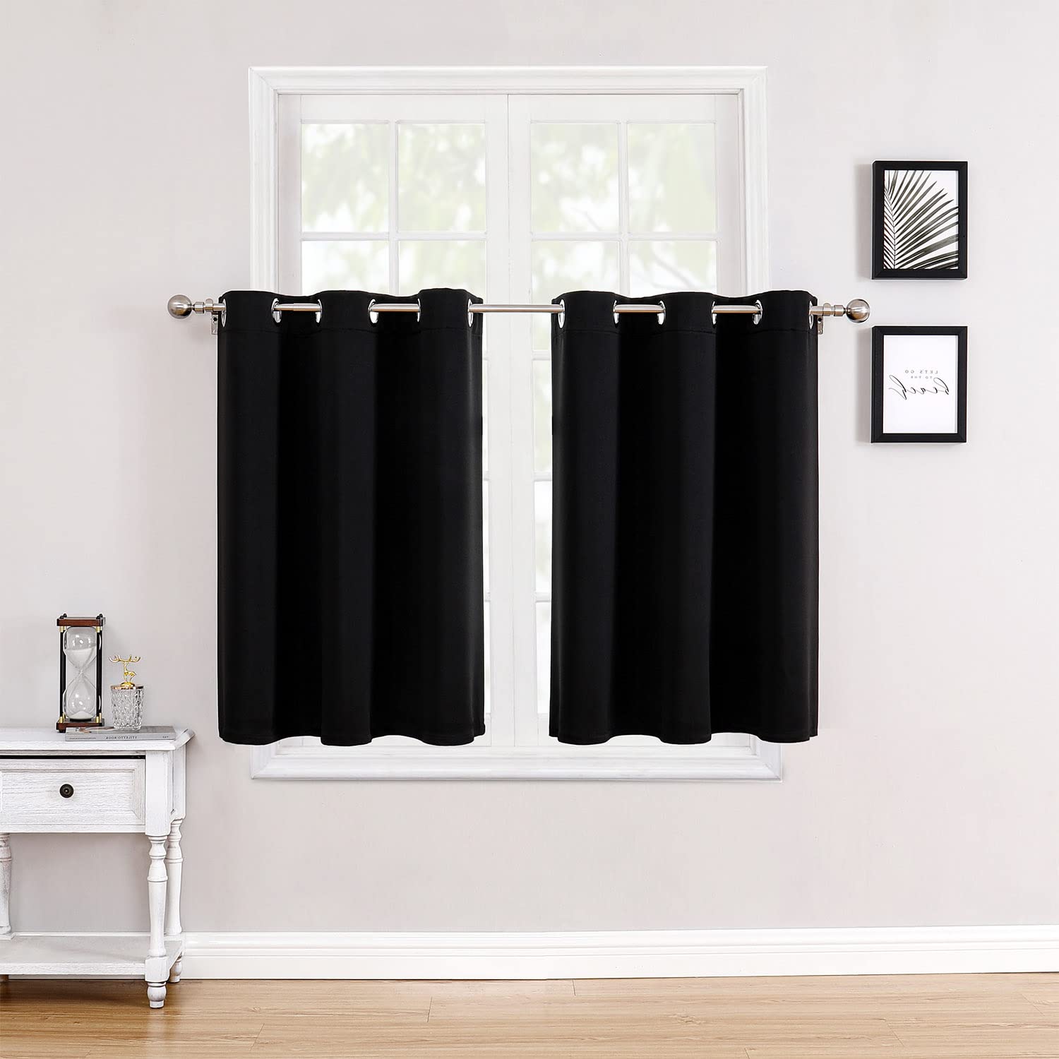 Thermal Insulated Grommet Blackout Curtain Pair