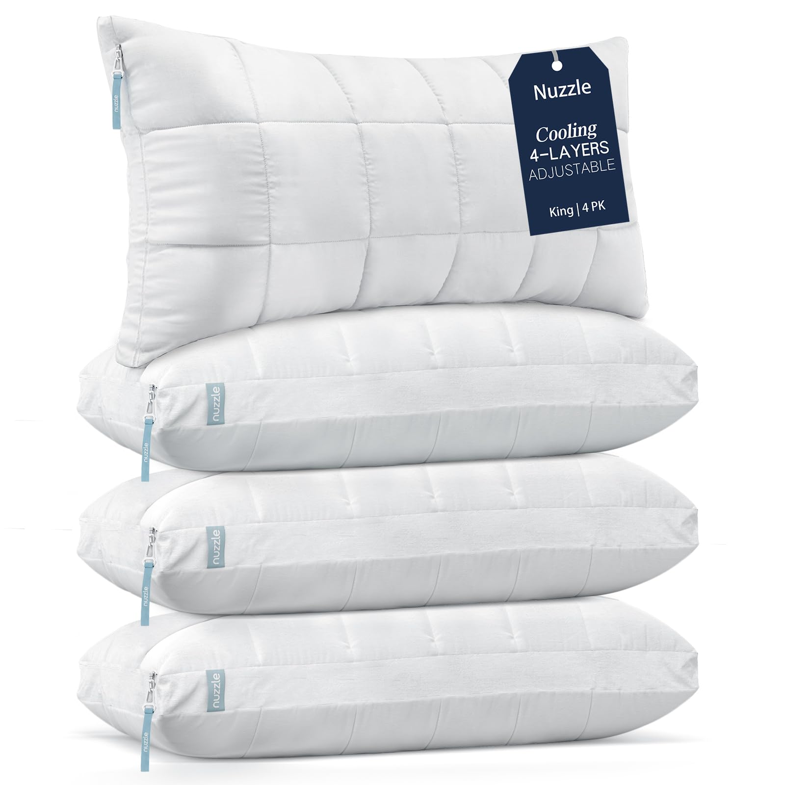 Adjustable Luxury Hotel-Style Neck Support Pillow