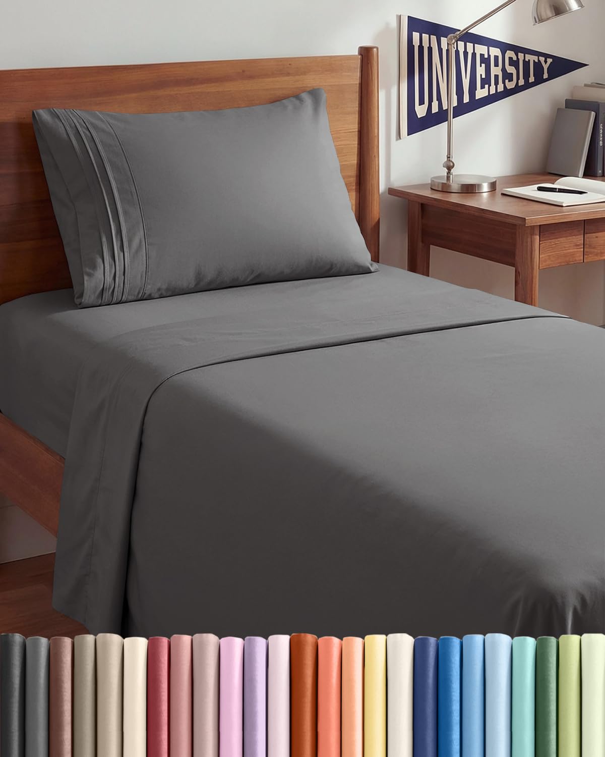 Ultra-Soft Cooling Deep-Pocket Sheet Set, 4 Pieces