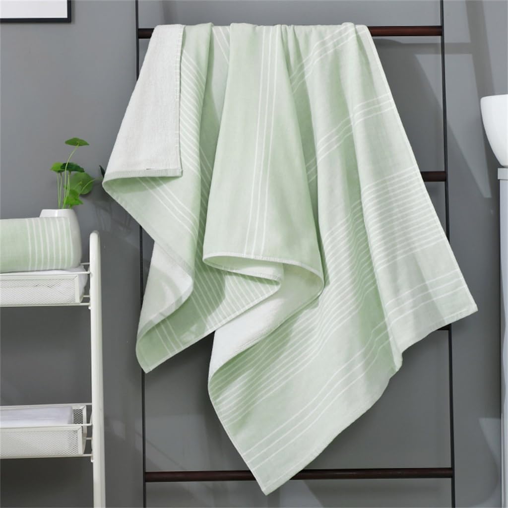 Soft Gauze Cotton Bath Towel Set for Adults and Kids