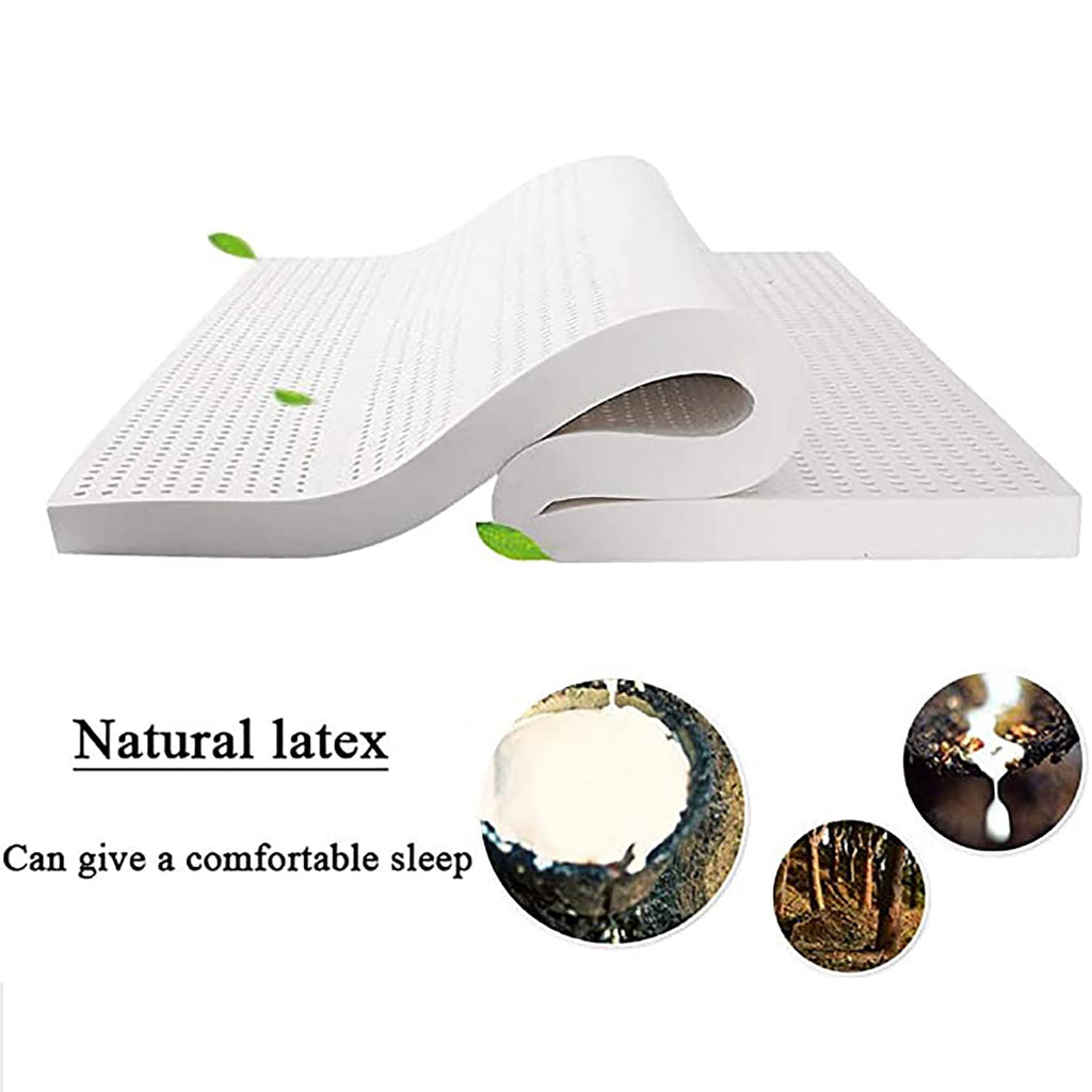 Supportive Natural Latex Mattress Topper, 3-Inch