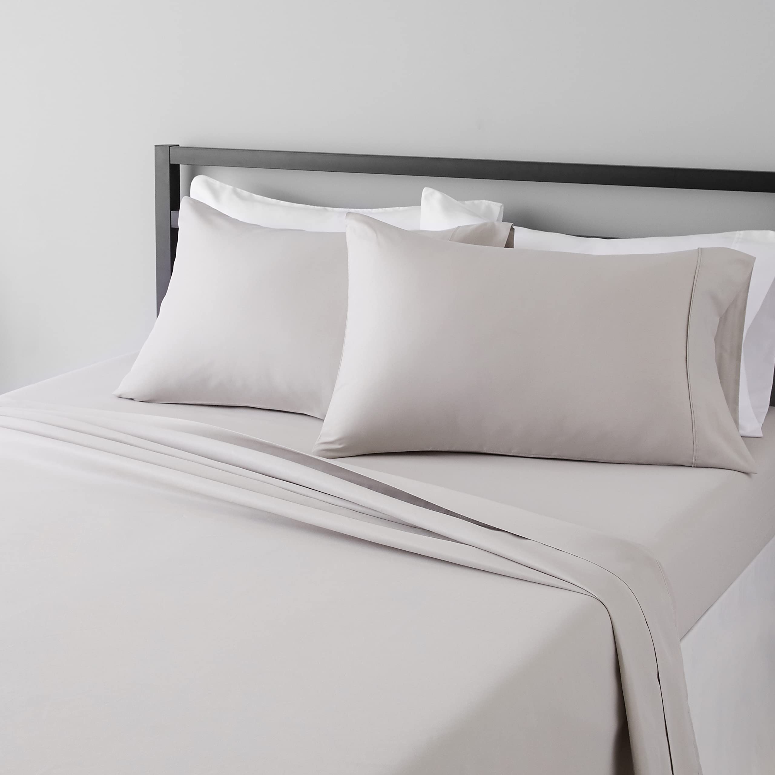 Soft Microfiber Deep-Pocket Bed Sheet Set, 4 Pieces