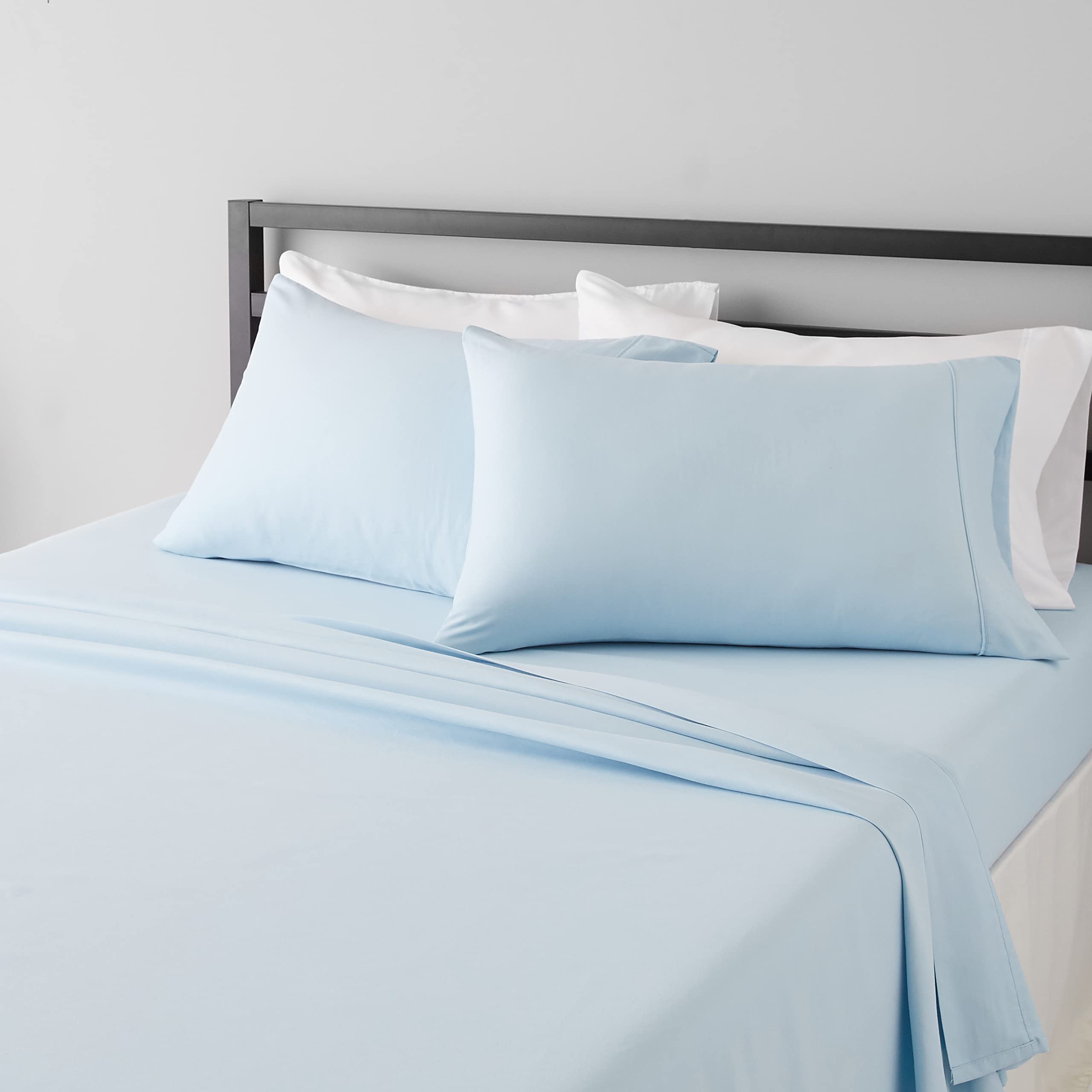 Soft Microfiber Deep-Pocket Bed Sheet Set, 4 Pieces
