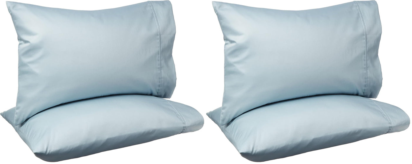 400 Thread Count Cotton Pillowcases, Set of Two