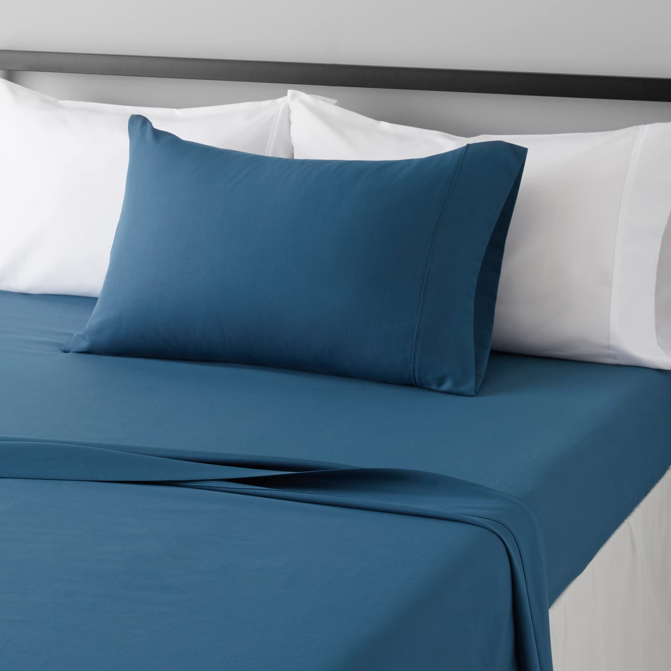 Soft Microfiber Deep-Pocket Bed Sheet Set, 4 Pieces