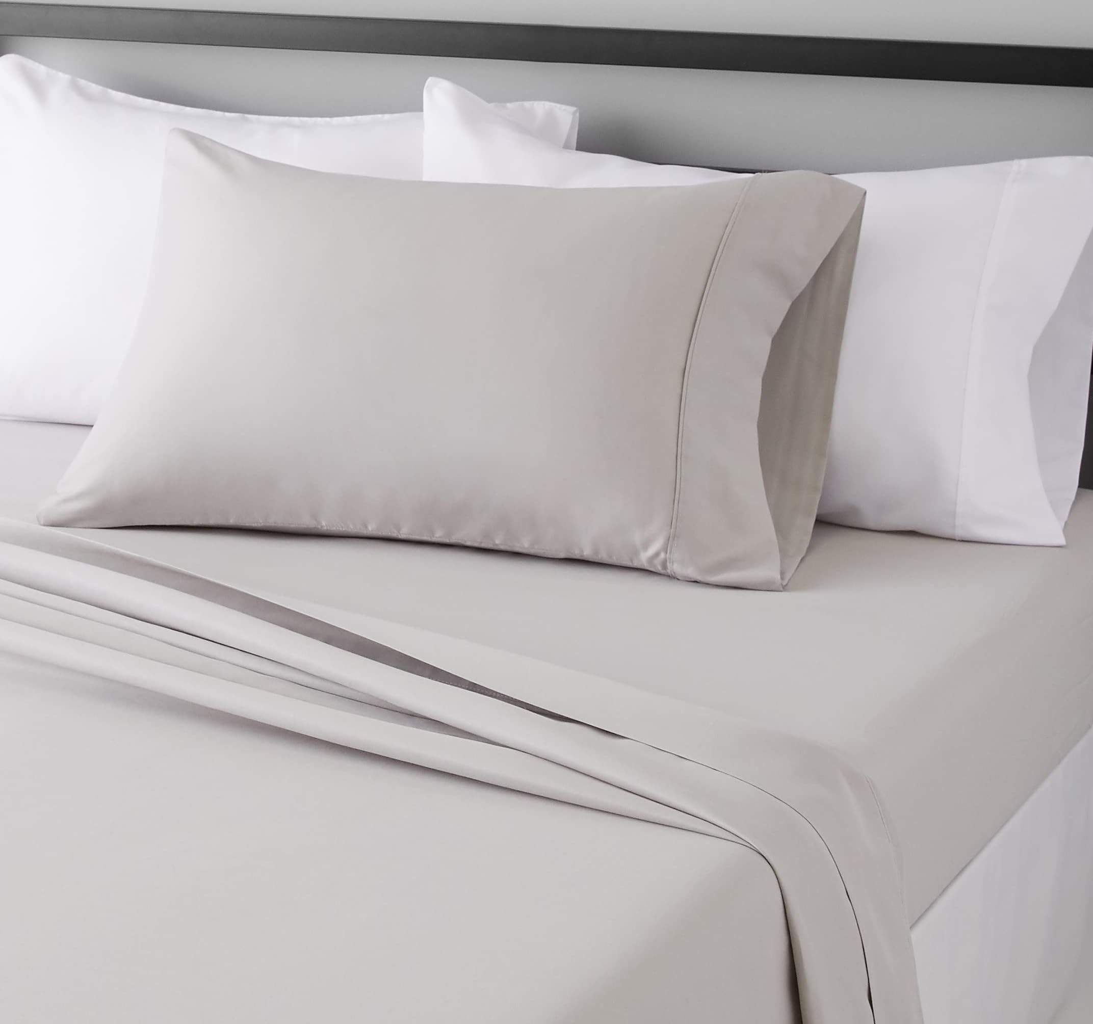 Soft Microfiber Deep-Pocket Bed Sheet Set, 4 Pieces