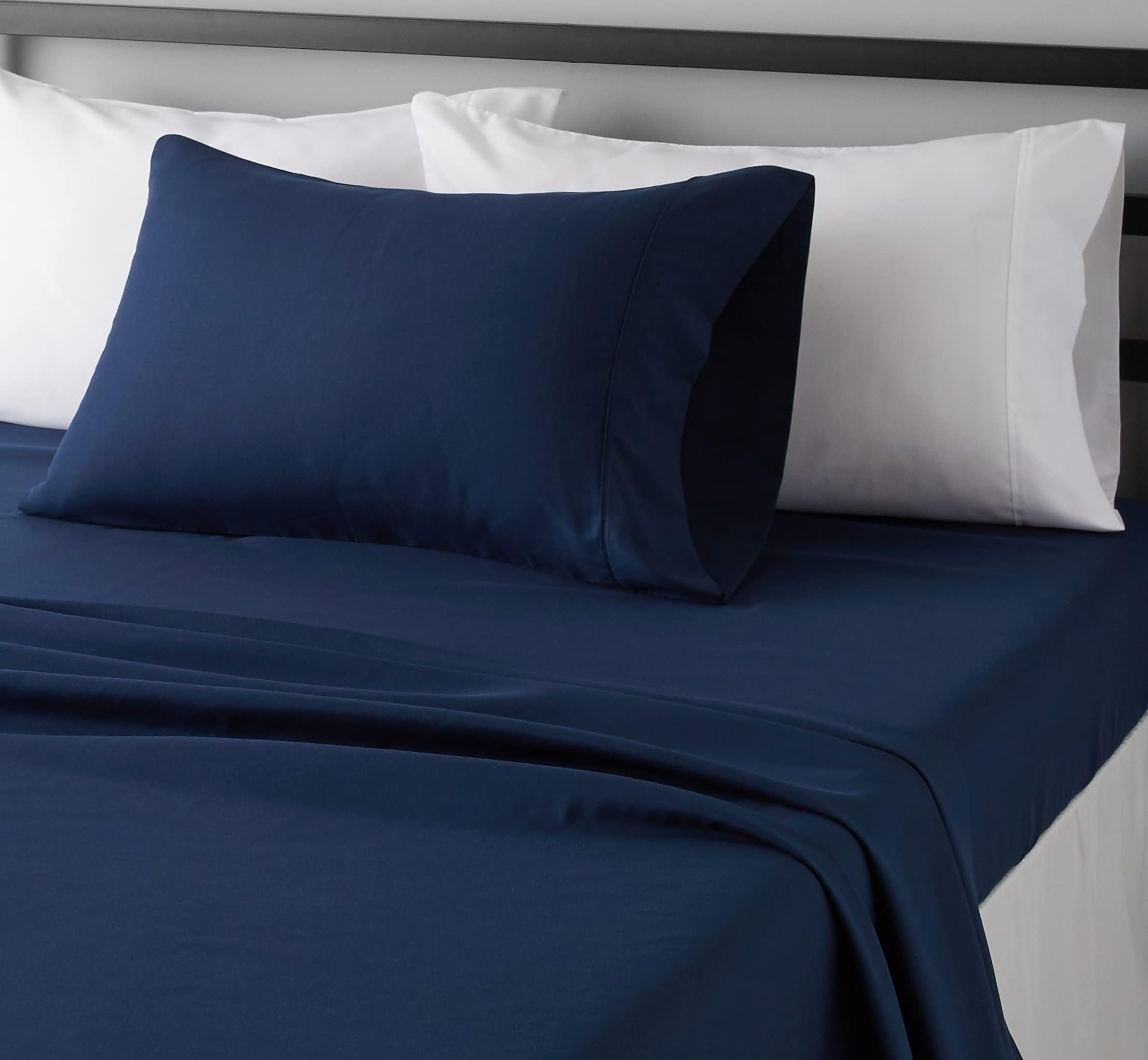 Soft Microfiber Deep-Pocket Bed Sheet Set, 4 Pieces