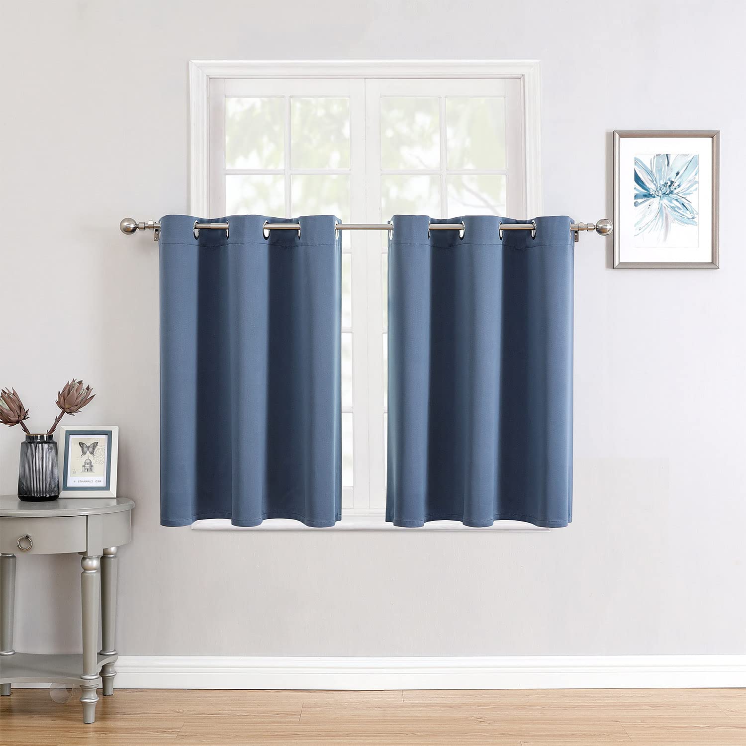 Thermal Insulated Grommet Blackout Curtain Pair