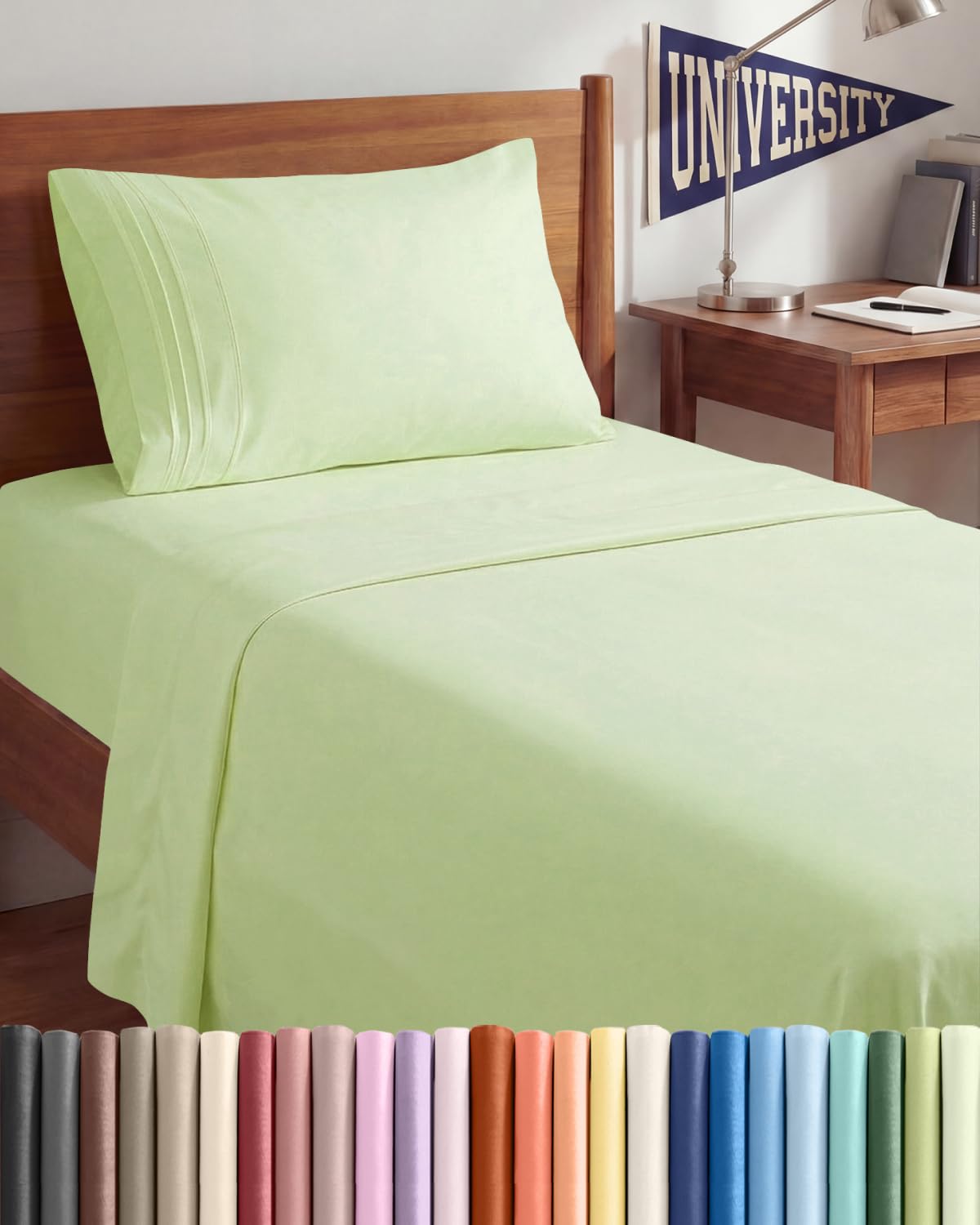 Ultra-Soft Cooling Deep-Pocket Sheet Set, 4 Pieces